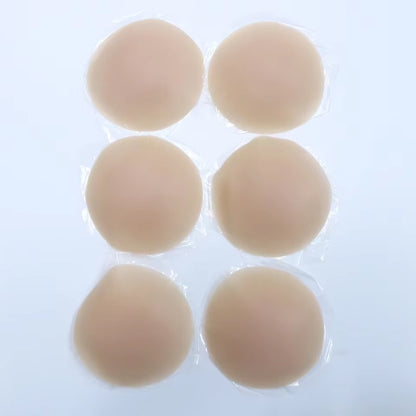 Nipple Cover Stickers Adhesive Tape Reusable Silicone Nip Pasties Full Coverage Sticky Breast Tape for Dress Bikini